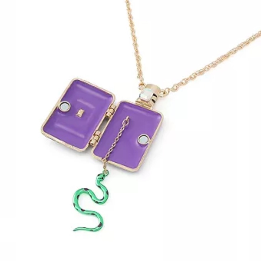 Betsey Johnson Faux-Stone Halloween Poison Potion Pendant Necklace - Picture 6 of 7